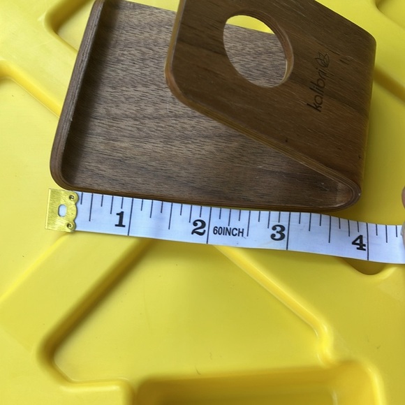 Tablet / phone Stand walnut wooden Brown - Picture 15 of 15